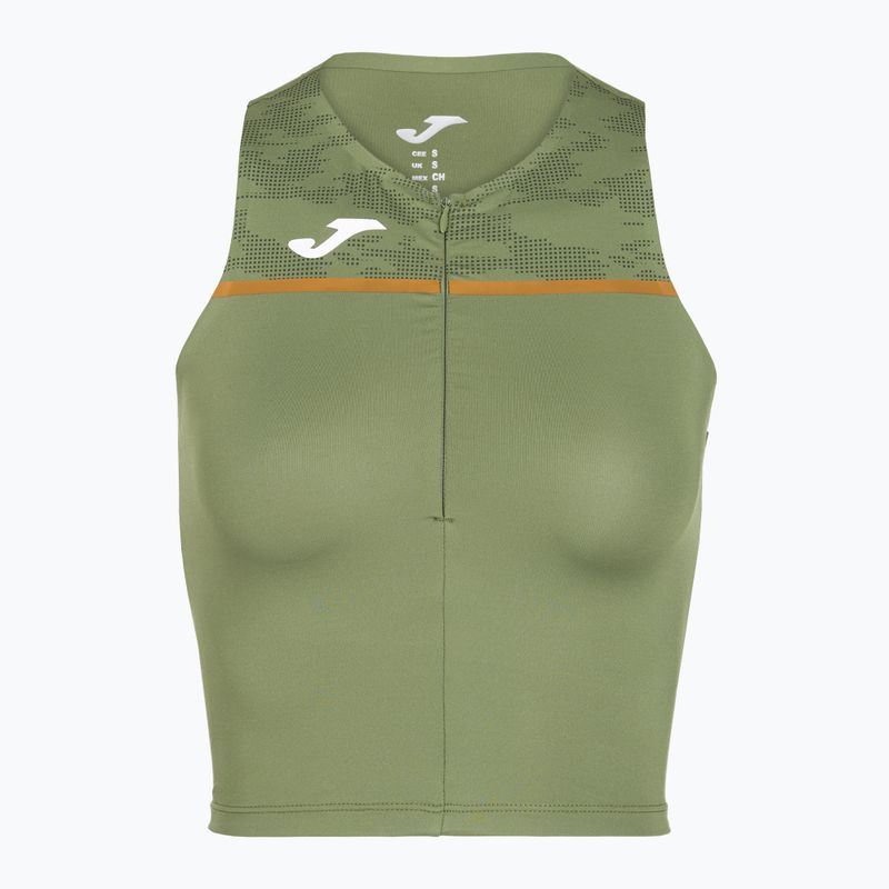 Női Joma Record III Top khaki színű futópóló 4
