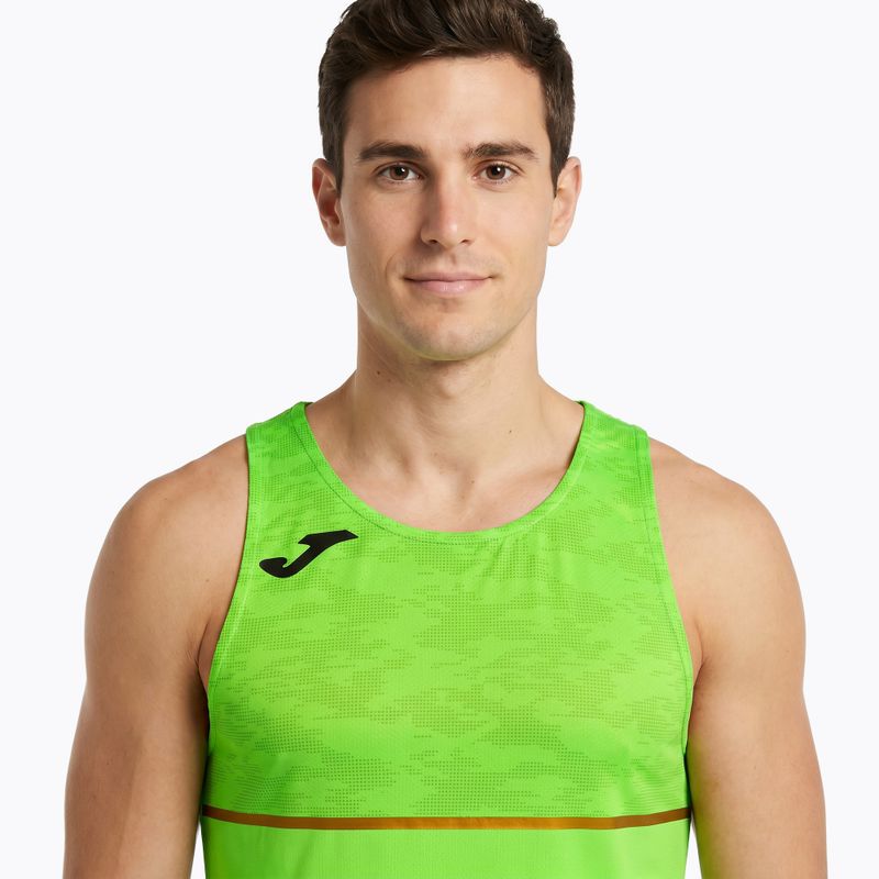 Férfi Joma Record III fluor zöld futópóló 3