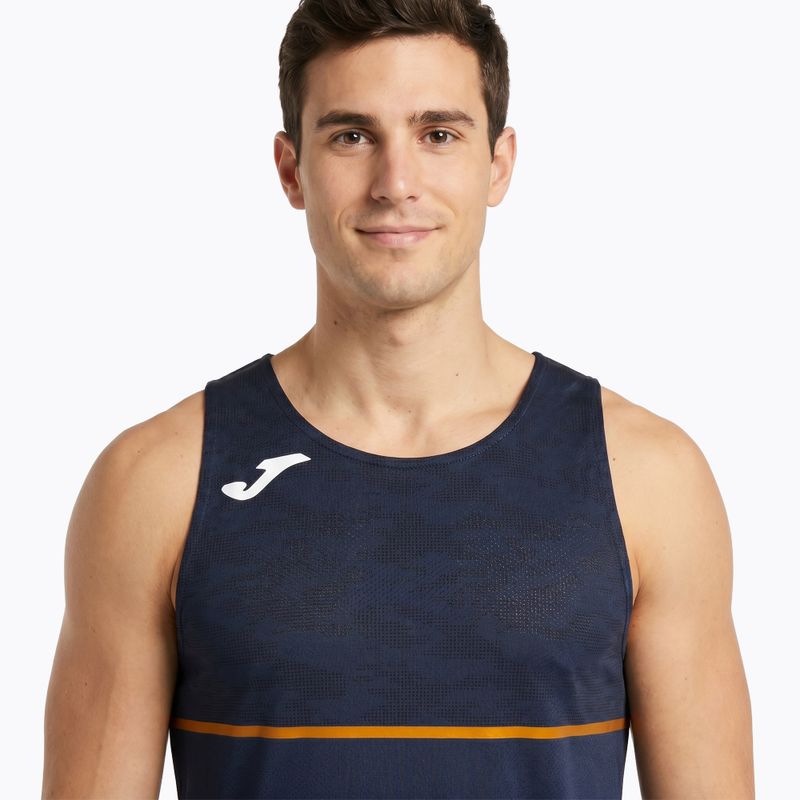 Férfi Joma Record III futópóló navy színben 4