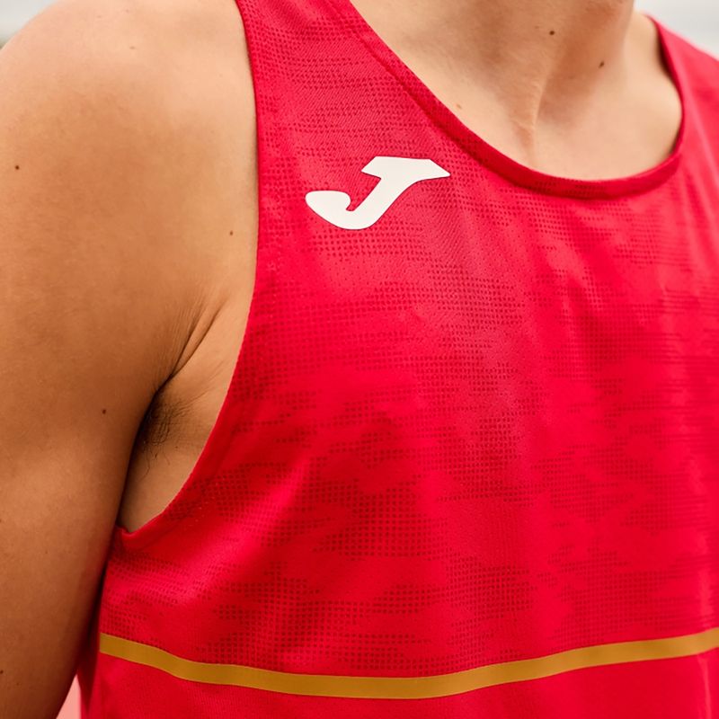 Férfi Joma Record III futópóló piros 3