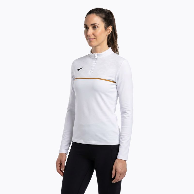 Joma Record III női futópulóver fehér 3