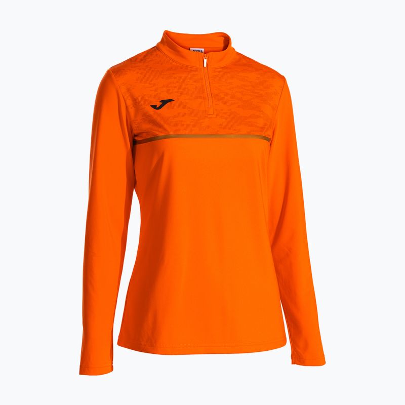 Joma Record III női futópulóver narancs színben