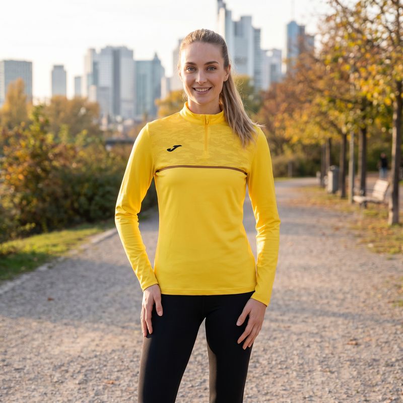 Joma Record III női futó melegítőfelső sárga 8