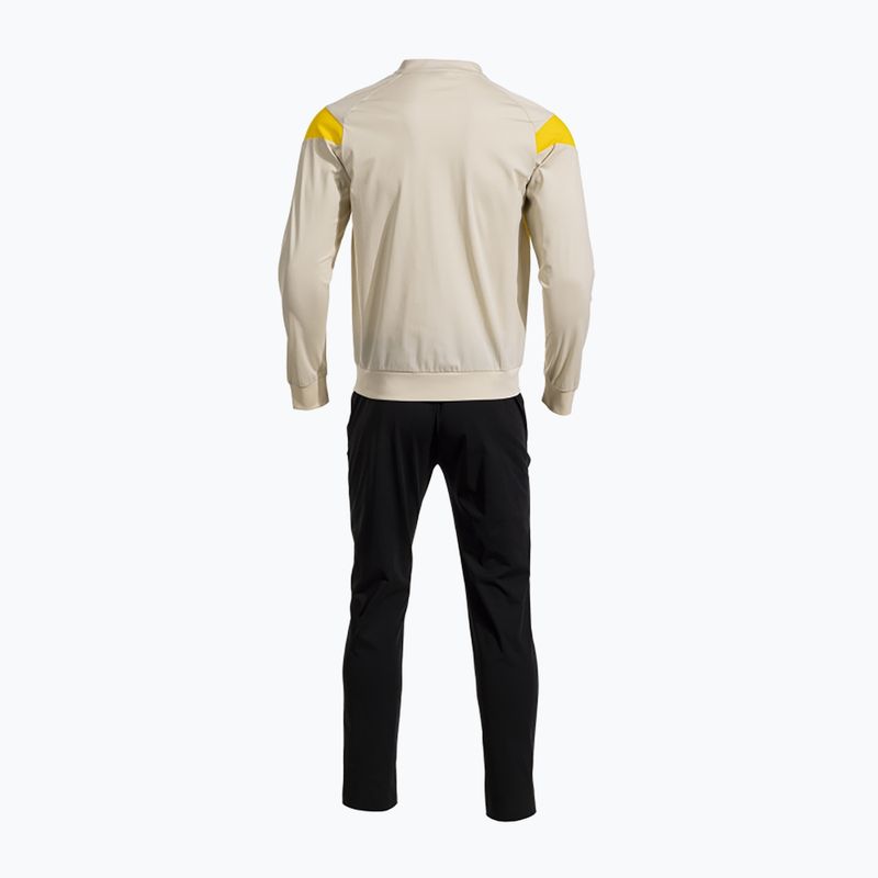 Férfi tréningruha Joma Montreal bézs/fekete 2