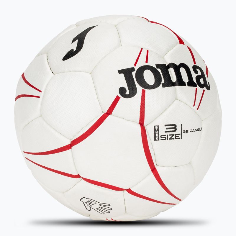 Joma S-Grip kézilabda fehér/piros méret 3 2