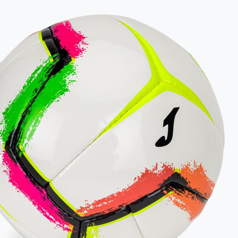 Joma Halley II fehér/fluor zöld focilabda, 5-ös méret 4