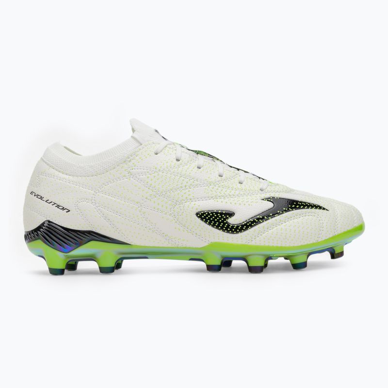 Férfi futballcipő Joma Evolution Top FG fehér/fekete 2