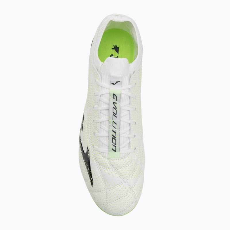 Férfi futballcipő Joma Evolution Top FG fehér/fekete 5