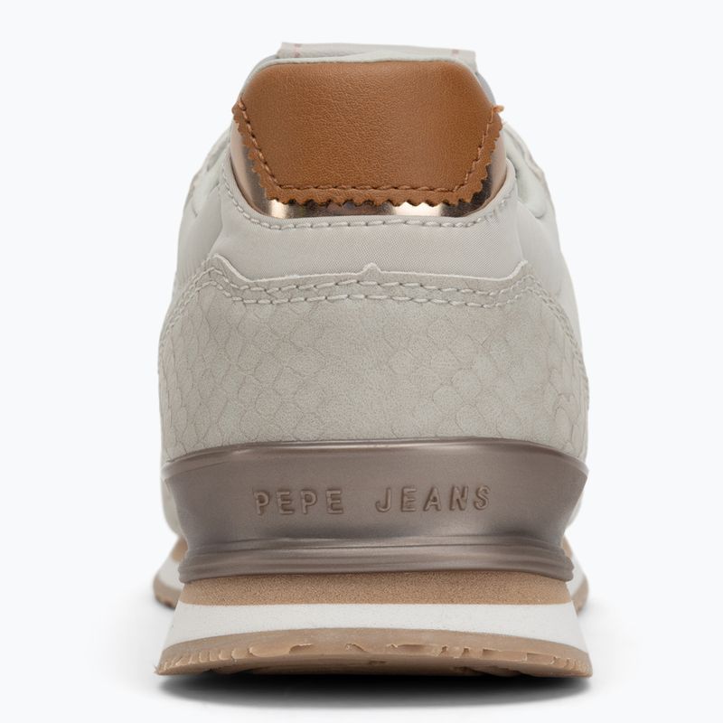 Pepe Jeans London női cipő Mix whitewash/fehér 6