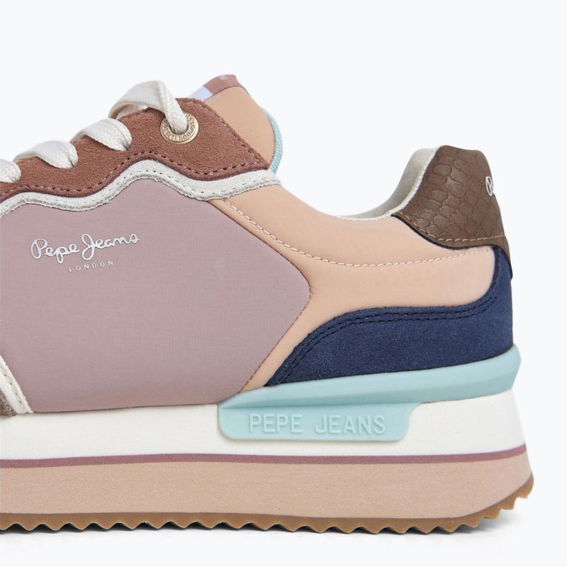 Női cipők Pepe Jeans Rusper Combi mud brown 6