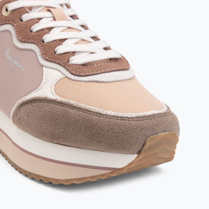 Női cipők Pepe Jeans Rusper Combi mud brown 7