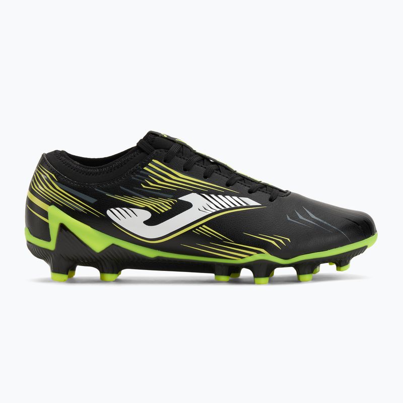 Joma Propulsion FG férfi futballcipő fekete/fluor sárga 2