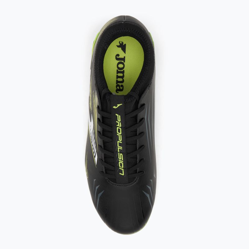Joma Propulsion FG férfi futballcipő fekete/fluor sárga 5
