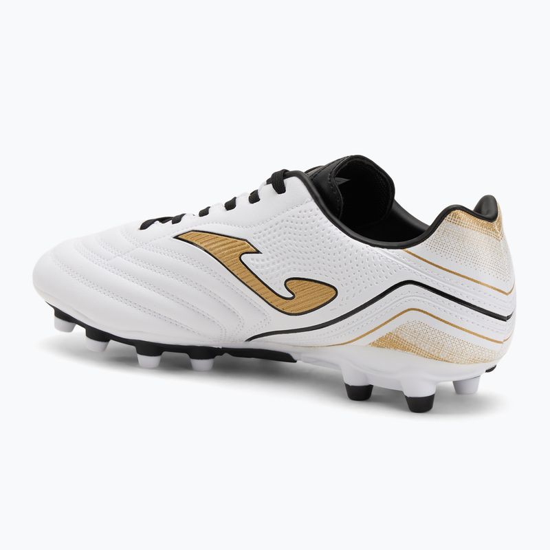 Joma Aguila FG férfi futballcipő fehér/arany 3