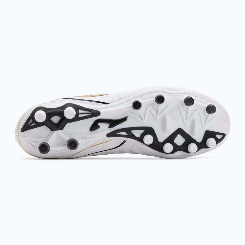 Joma Aguila FG férfi futballcipő fehér/arany 4