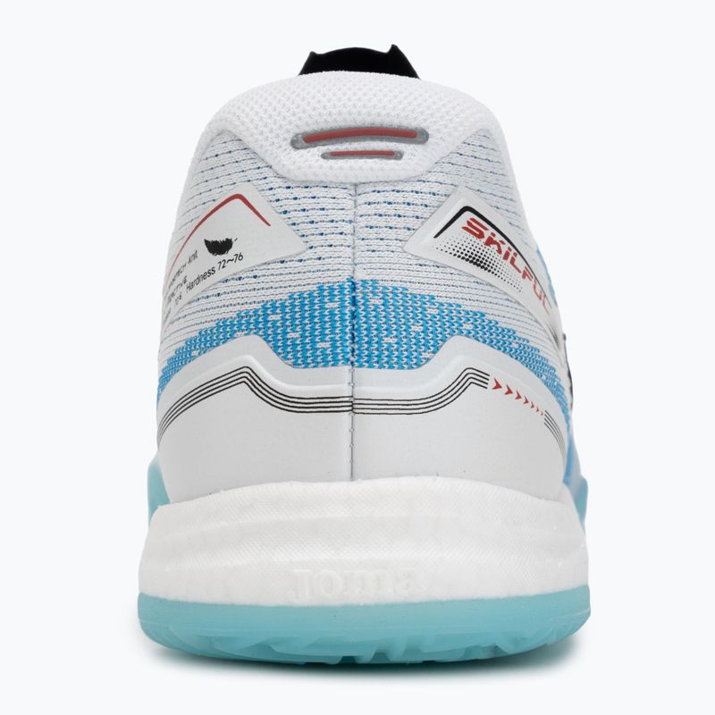 Joma férfi futballcipő Skiilful IN fehér 6