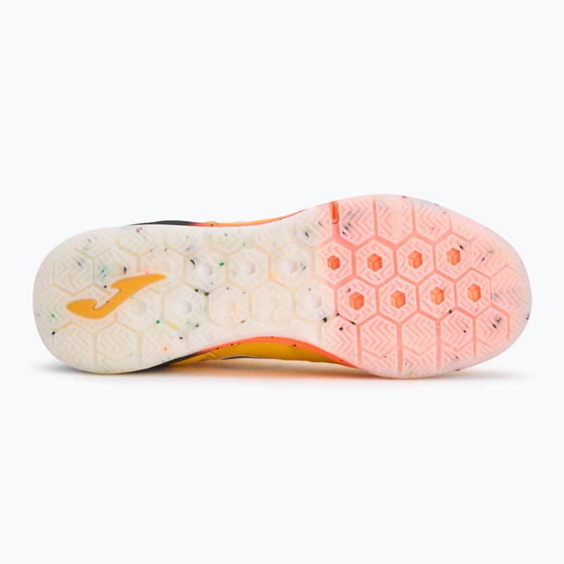Férfi Joma Top Flex Rebound IN fluor sáfrány futballcipő 4