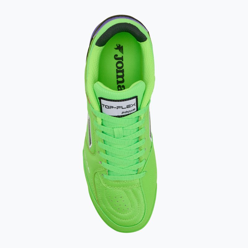 Férfi futballcipő Joma Top Flex IN fluor zöld 5