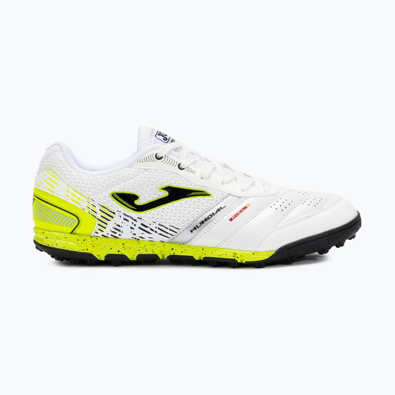 Férfi futballcipő Joma Mundial TF fehér 8