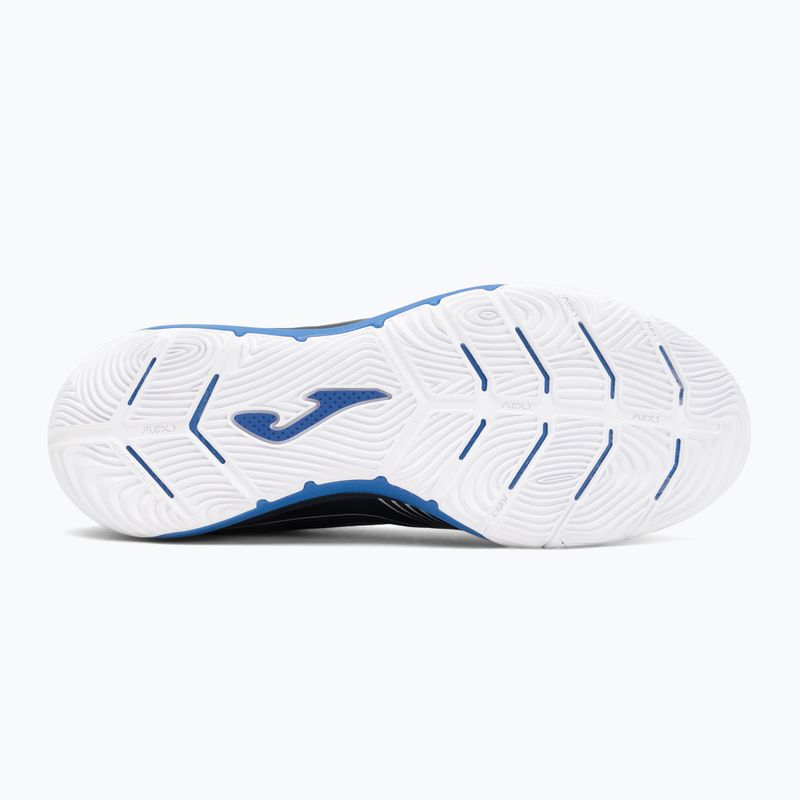 Joma férfi futballcipő Liga 5 IN fekete 4