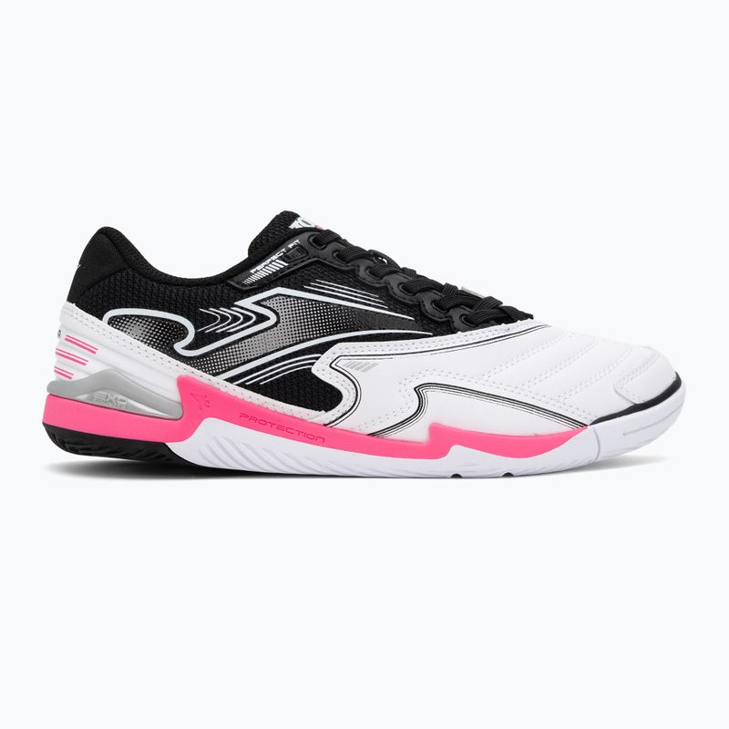 Férfi futballcipő Joma Cancha IN fehér/fekete 2