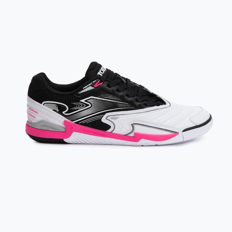 Férfi futballcipő Joma Cancha IN fehér/fekete 8