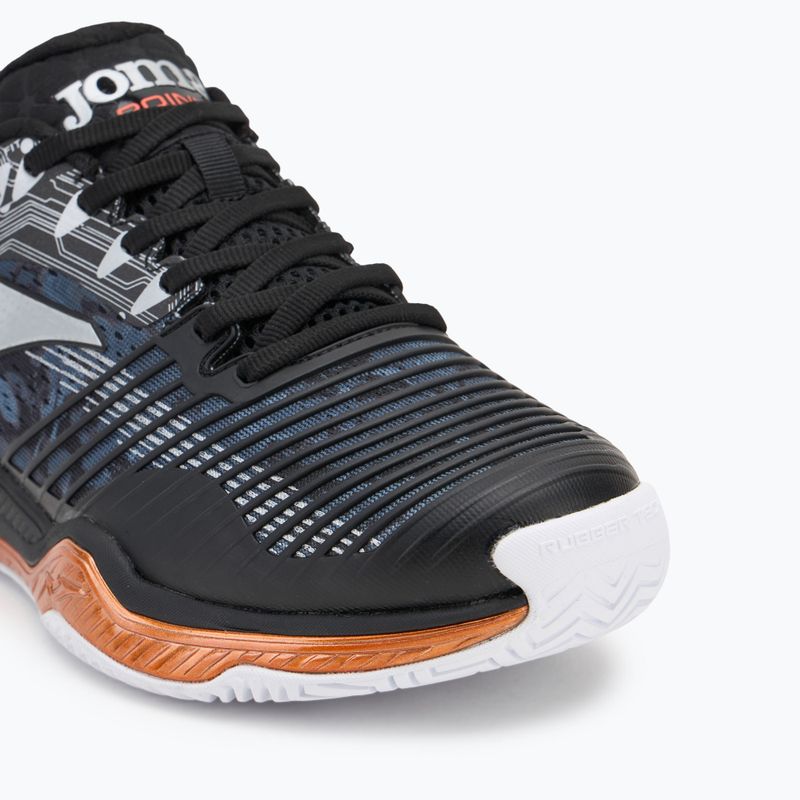 Férfi tenisz cipő Joma Point AC fekete 7