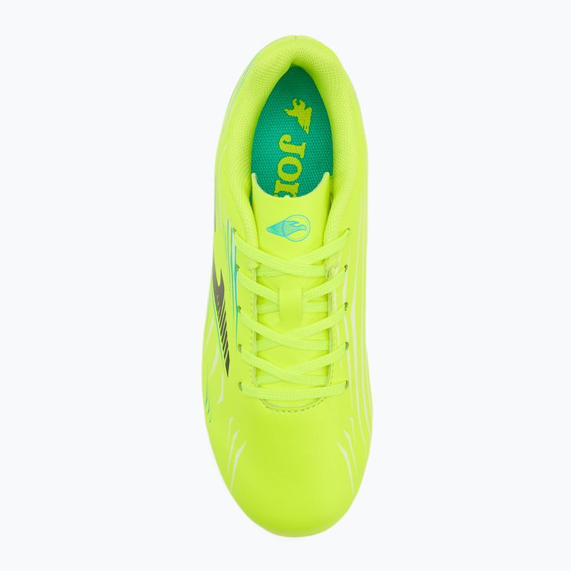 Gyerek focicipő Joma Propulsion Jr FG fluoreszkáló sárga 5