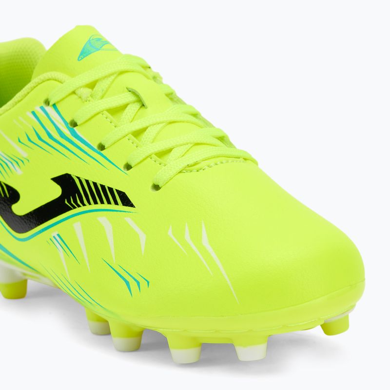 Gyerek focicipő Joma Propulsion Jr FG fluoreszkáló sárga 7