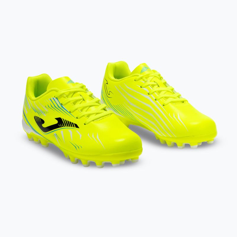 Gyerek focicipő Joma Propulsion Jr FG fluoreszkáló sárga 2