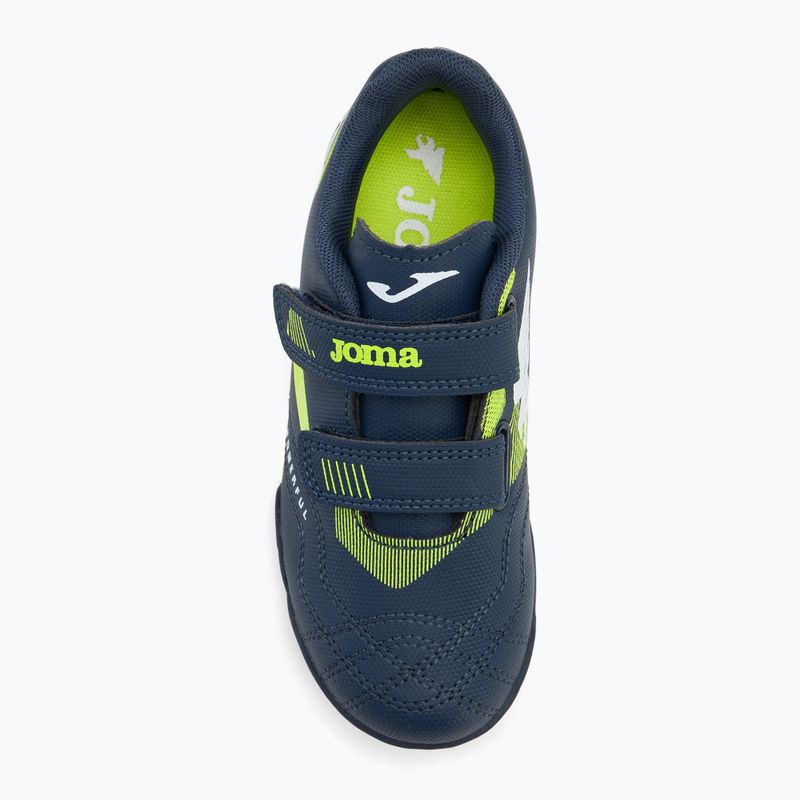 Gyerek focicipő Joma Powerful Jr TF tengerészkék 5