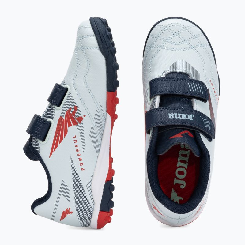 Joma Powerful Jr TF gyermek labdarúgó cipő kék 12