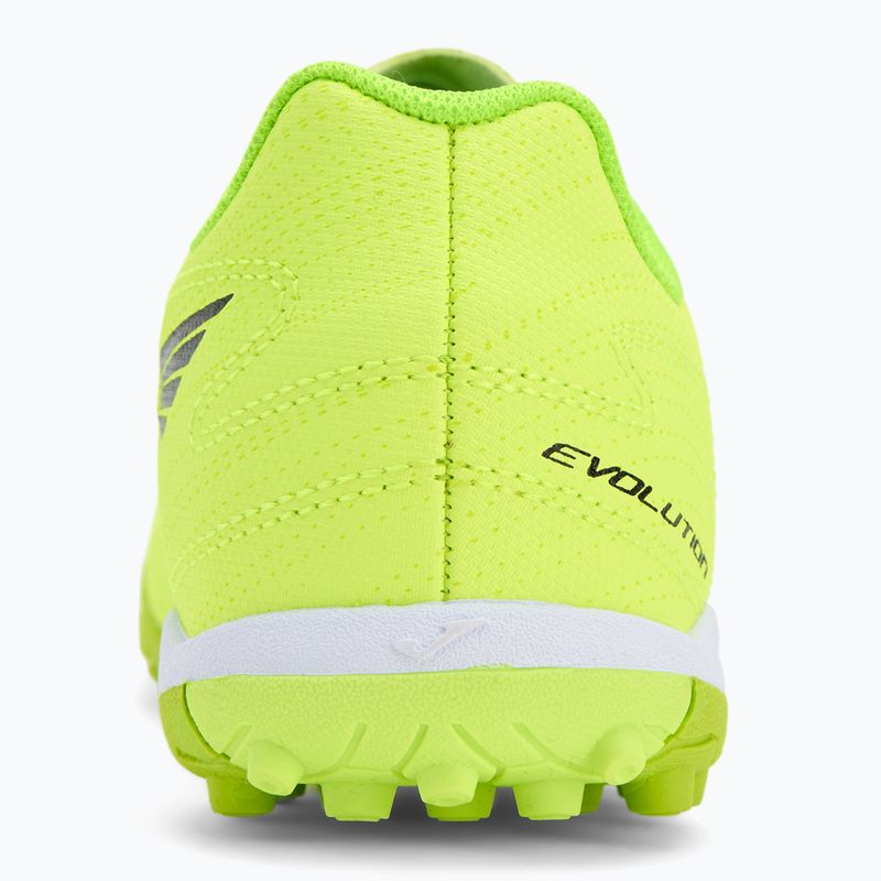 Gyerek focicipő Joma Evolution Jr TF fluor zöld 6