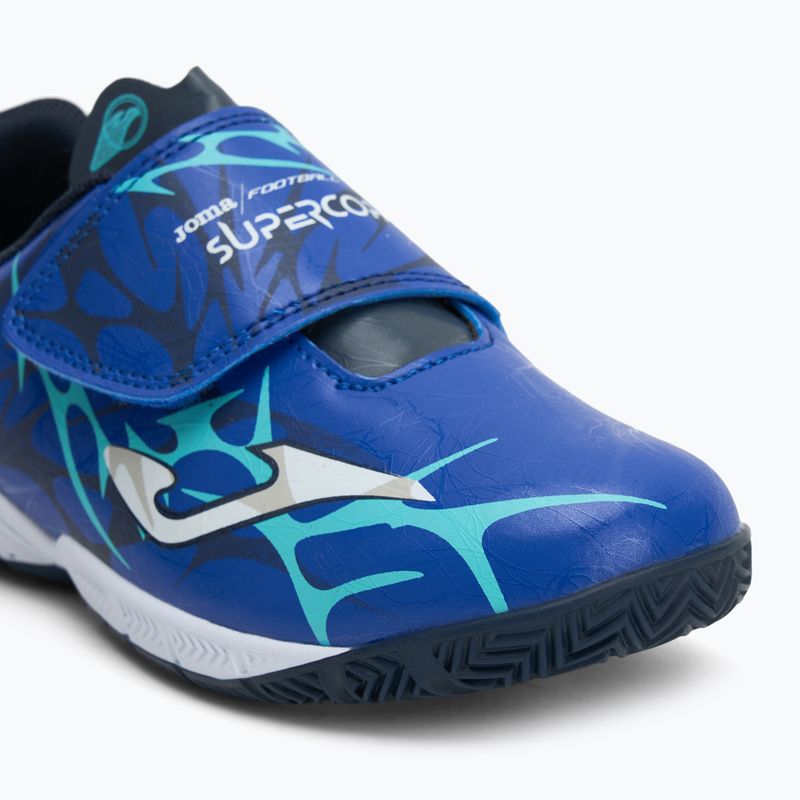 Gyerek focicipő Joma Super Copa Jr királykék 7