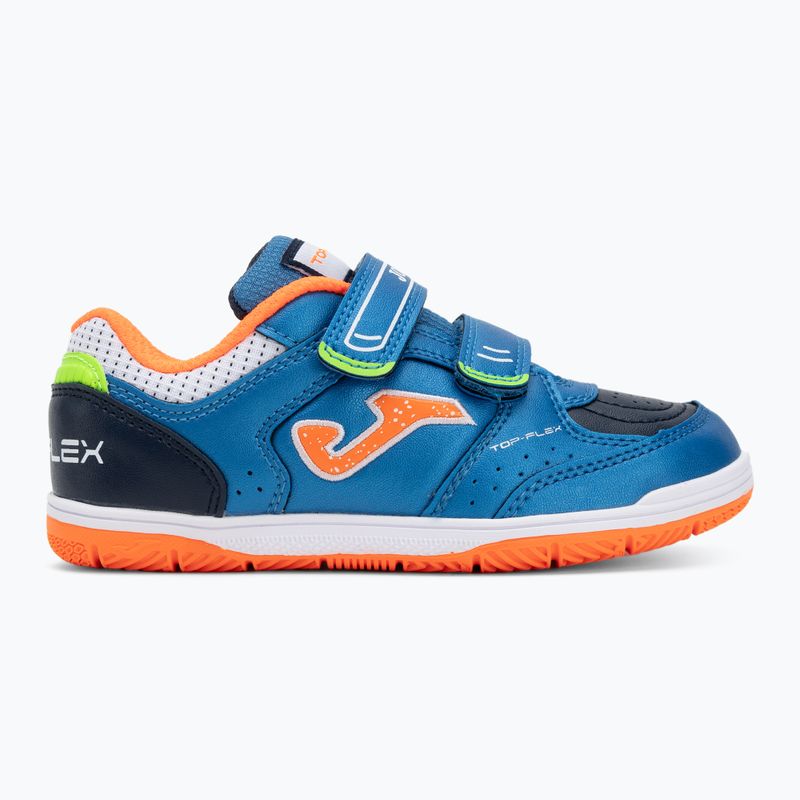 Gyermek focicipő Joma Top Flex Jr IN royal/kék 2