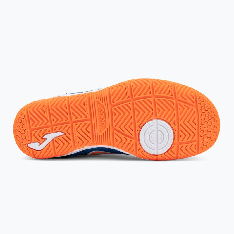 Gyermek focicipő Joma Top Flex Jr IN royal/kék 4