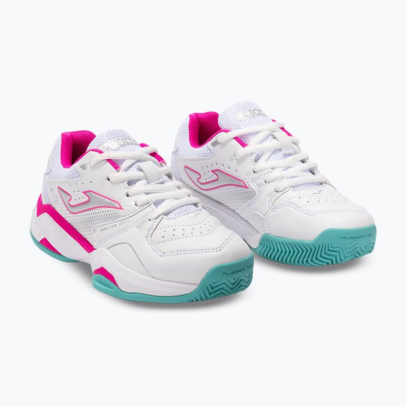 Gyerek teniszcipő Joma Master JR 1000 C white/fuchsia 2
