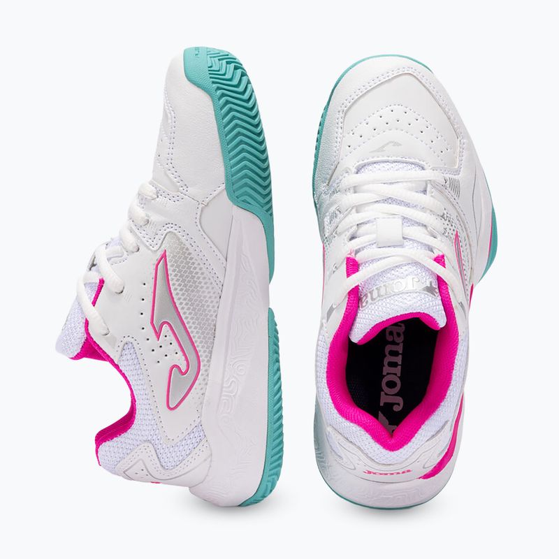 Gyerek teniszcipő Joma Master JR 1000 C white/fuchsia 4