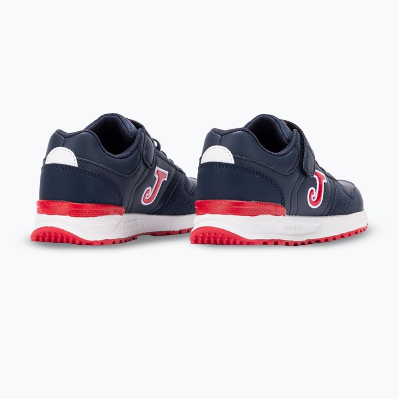Joma Tornado gyermek cipő tengerészkék/piros 3