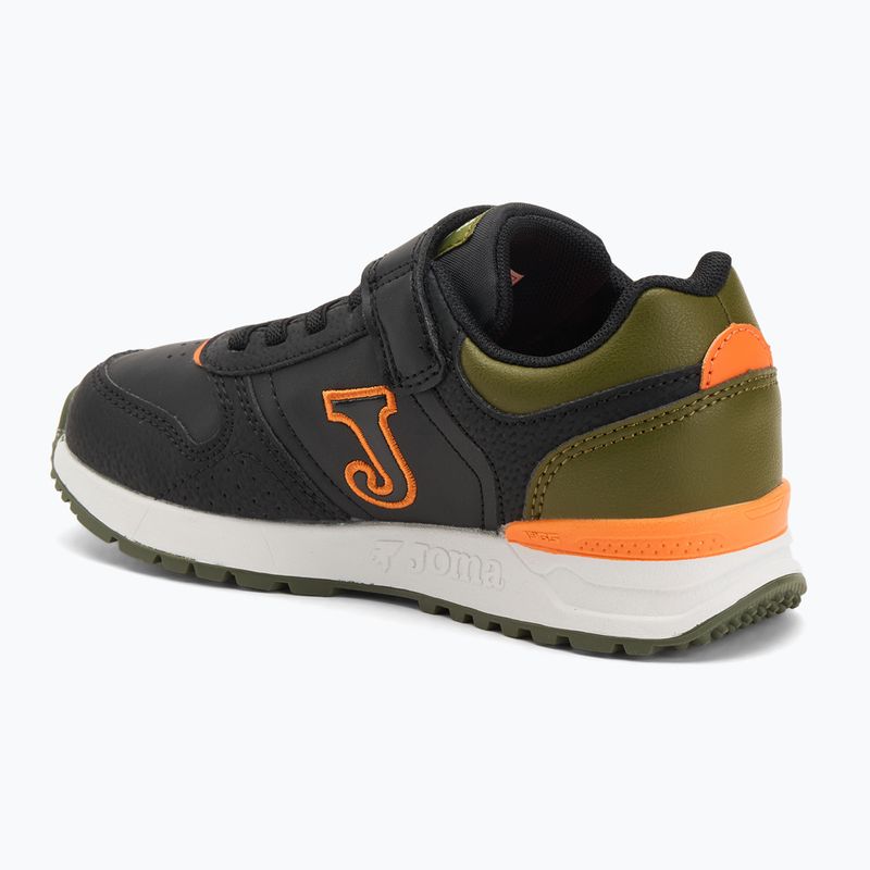 Joma Tornado gyermek cipő fekete/zöld 3