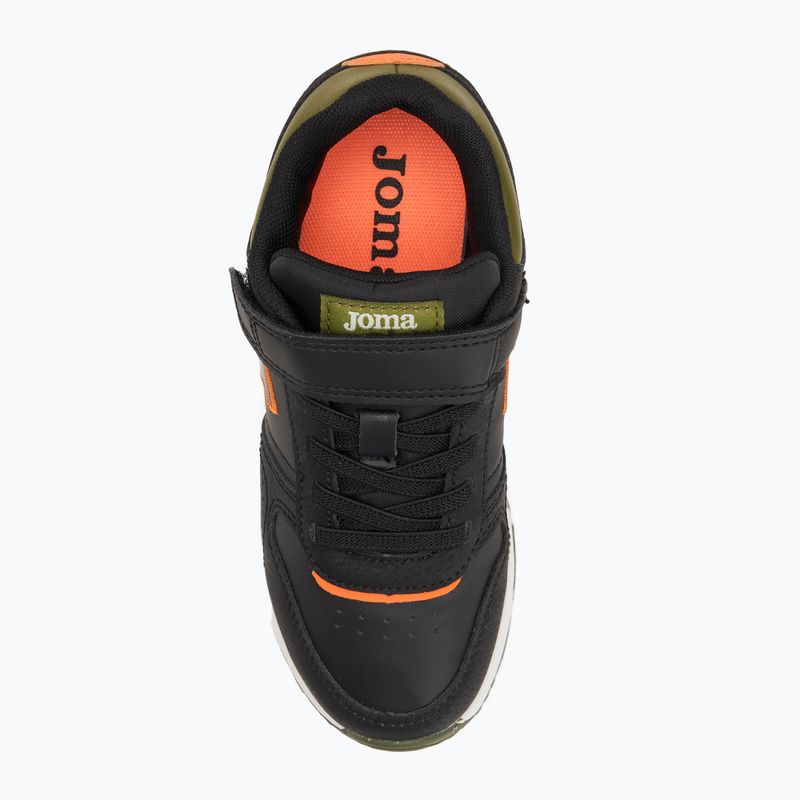 Joma Tornado gyermek cipő fekete/zöld 5