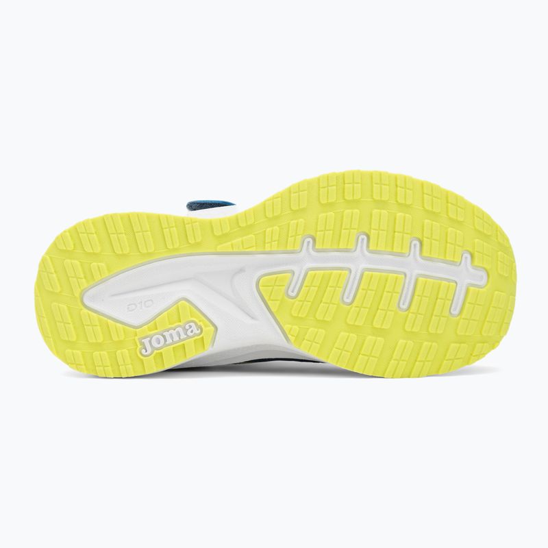 Joma Victory Jr gyermek futócipő tengerészkék / sárga 4