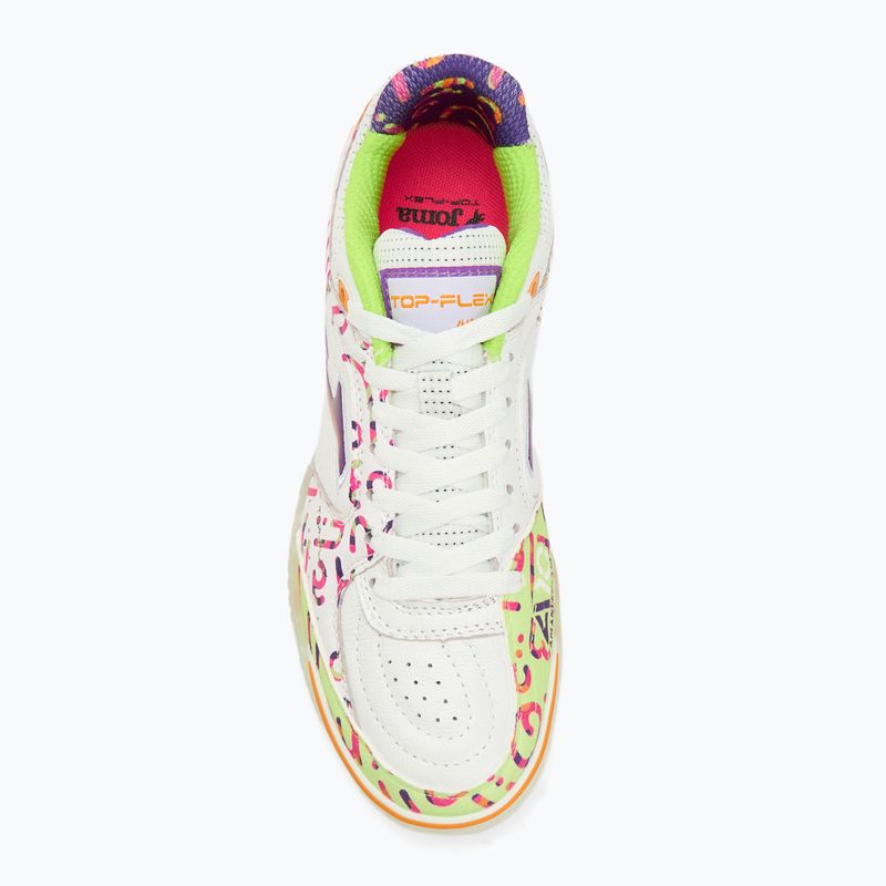 Férfi focicipő Joma Top Flex IN almond/white 5