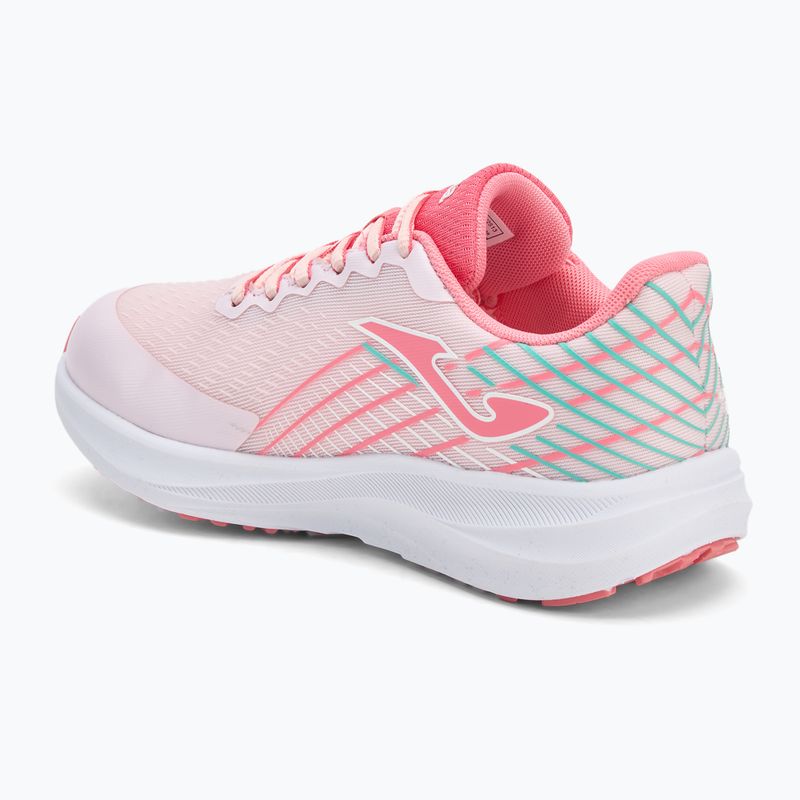 Joma Super Cross rózsaszín gyermek futócipő 3