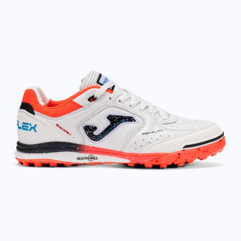 Férfi Joma Top Flex Rebound TF futballcipő fehér / fluor coral 8