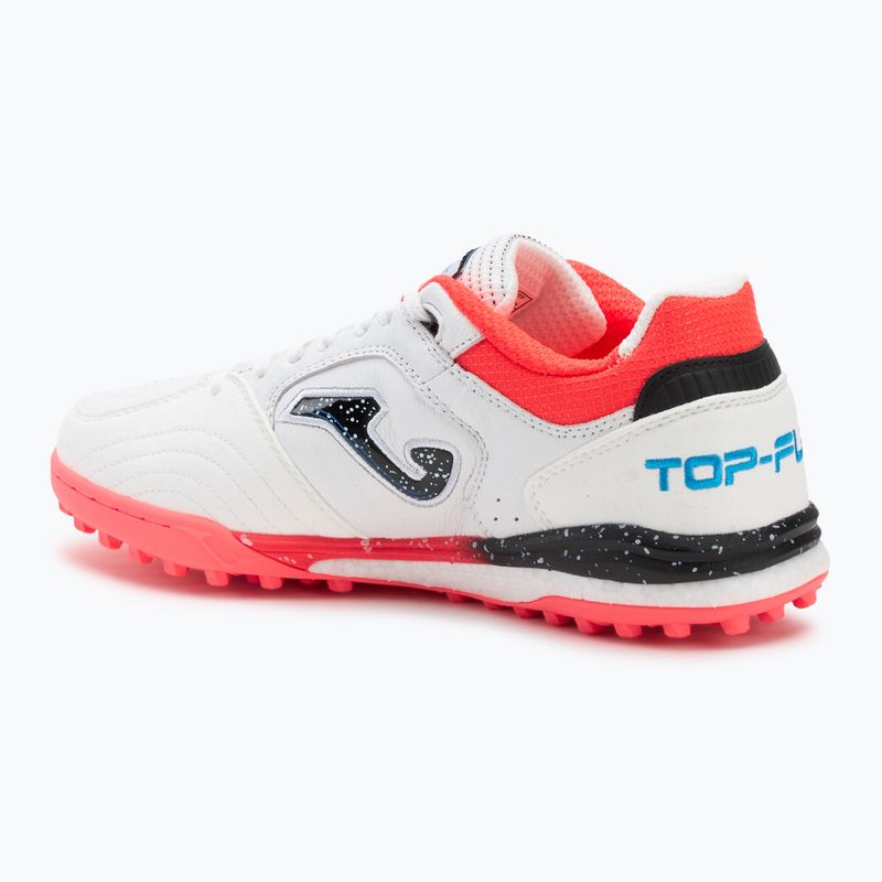 Férfi Joma Top Flex Rebound TF futballcipő fehér / fluor coral 3