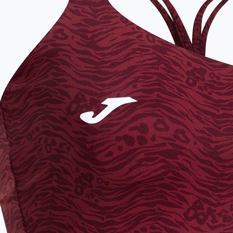 Női teniszpóló Joma Challenge Top W burgundy 4