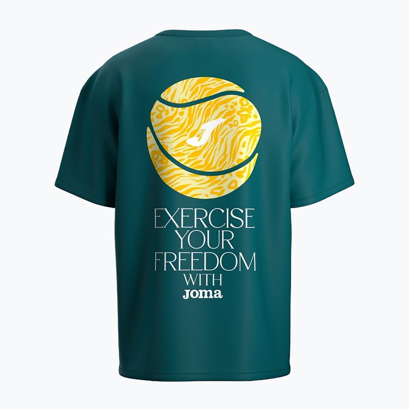 Férfi teniszpóló Joma Challenge 104626.346 royal blue 2