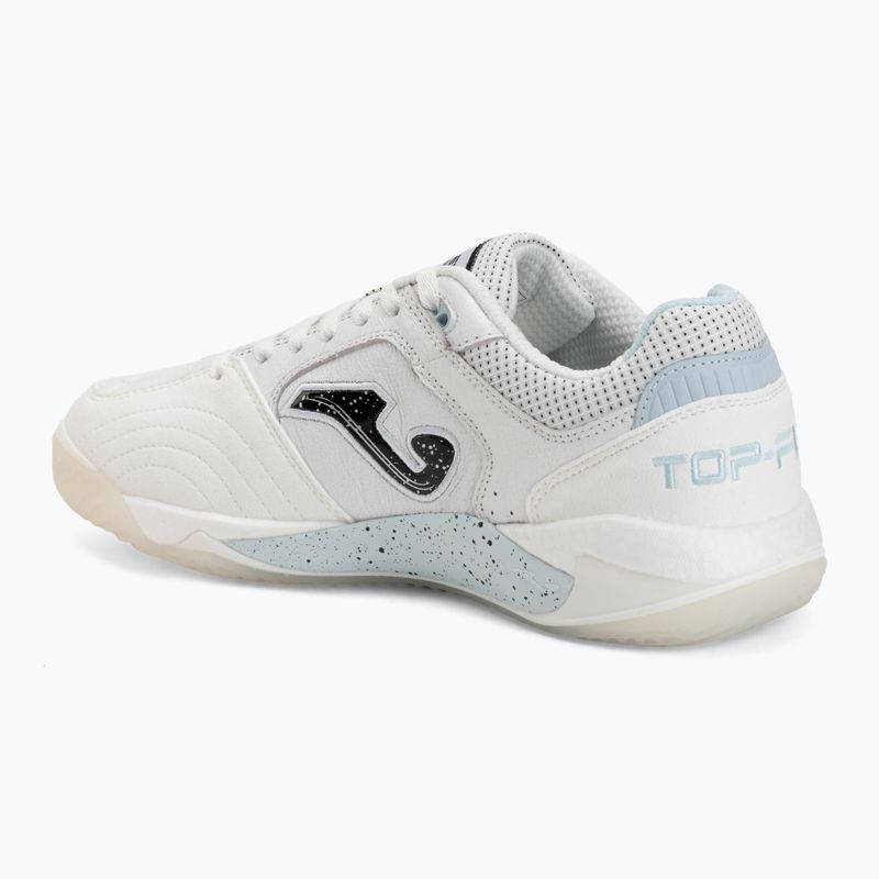 Férfi focicipők Joma Top Flex Plus IN white 3