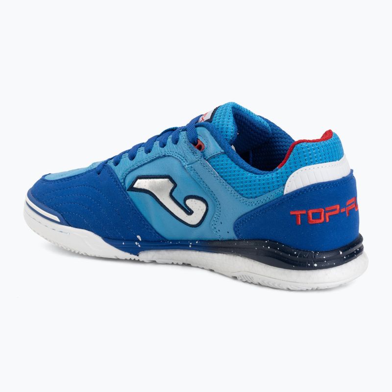 Férfi focicipők Joma Top Flex Rebound IN royal blue 3